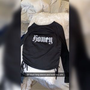 adjustable cropped longsleeve :)